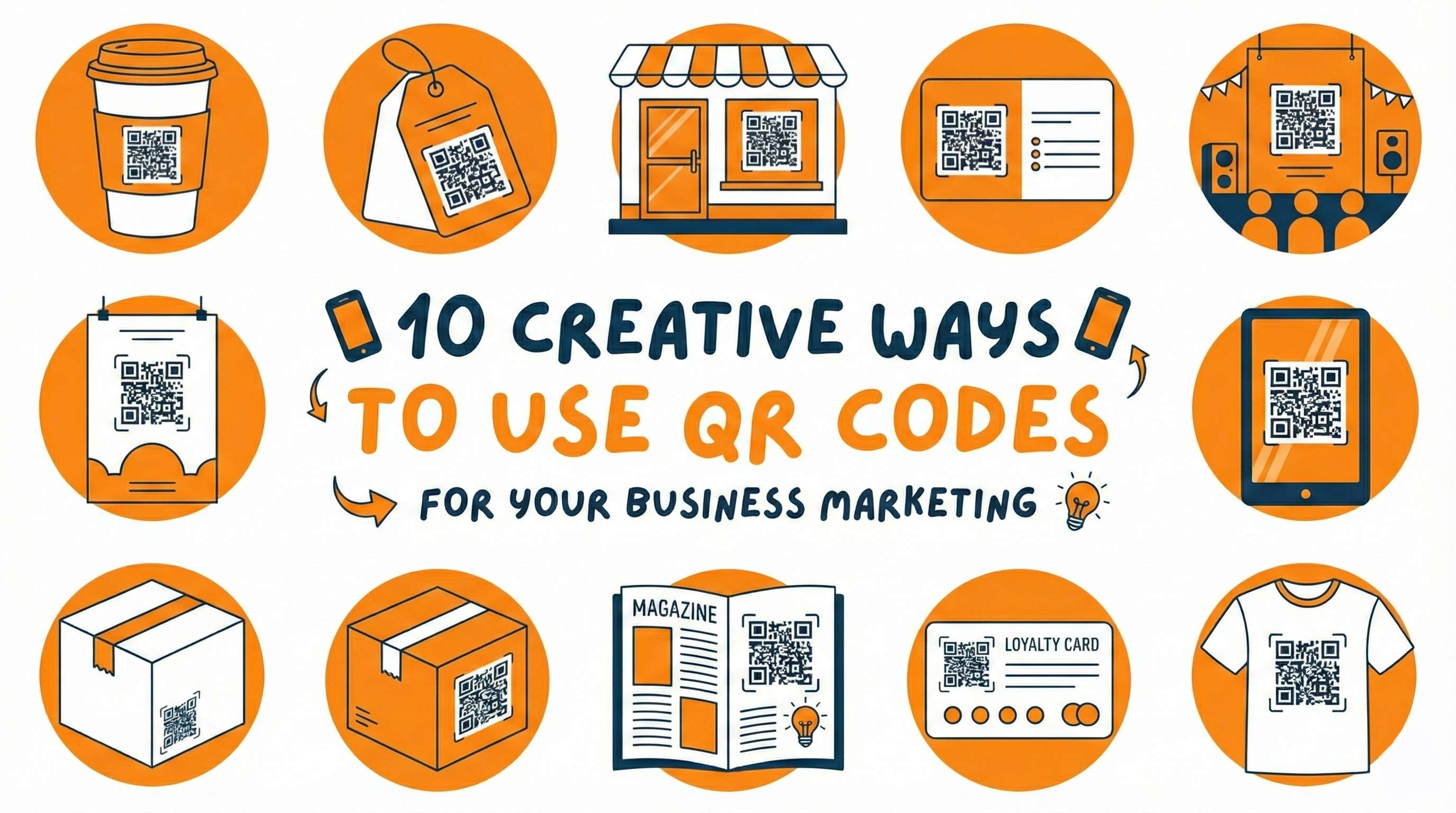 10 Creative Ways to Use QR Codes for Business Marketing | Pixel Magic ...